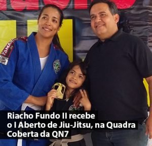 Riacho Fundo II recebe o I Aberto de Jiu-Jitsu