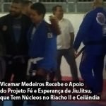 Vicemar Medeiros Recebe Apoio do Projeto Fé e Esperança de Jiu Jitsu