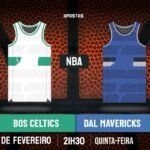 Palpite Boston Celtics x Dallas Mavericks – NBA – 06/02/2025