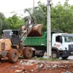 Operação de limpeza chega a Sol Nascente/Pôr do Sol, Recanto das Emas e Arapoanga